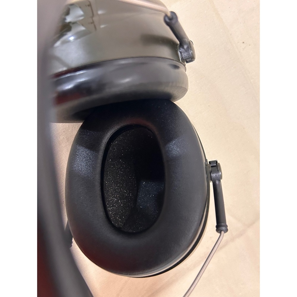 3M Peltor Optime 101 Earmuffs H7A Hearing Protection NRR 24dB Green Black - Picture 4 of 6